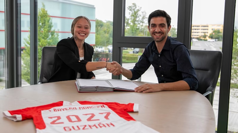 La jugadora colombiana Ana María Guzmán llega al FC Bayern Munich