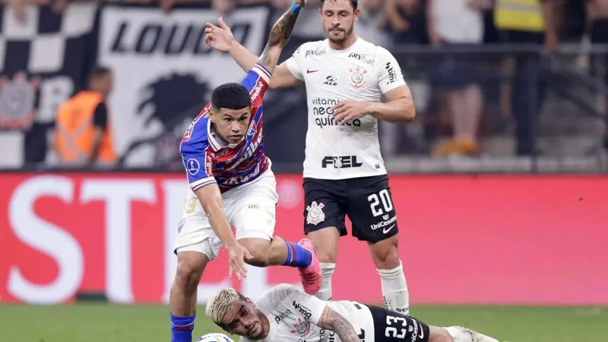 Empate entre Corinthians y Fortaleza en la Copa Sudamericana