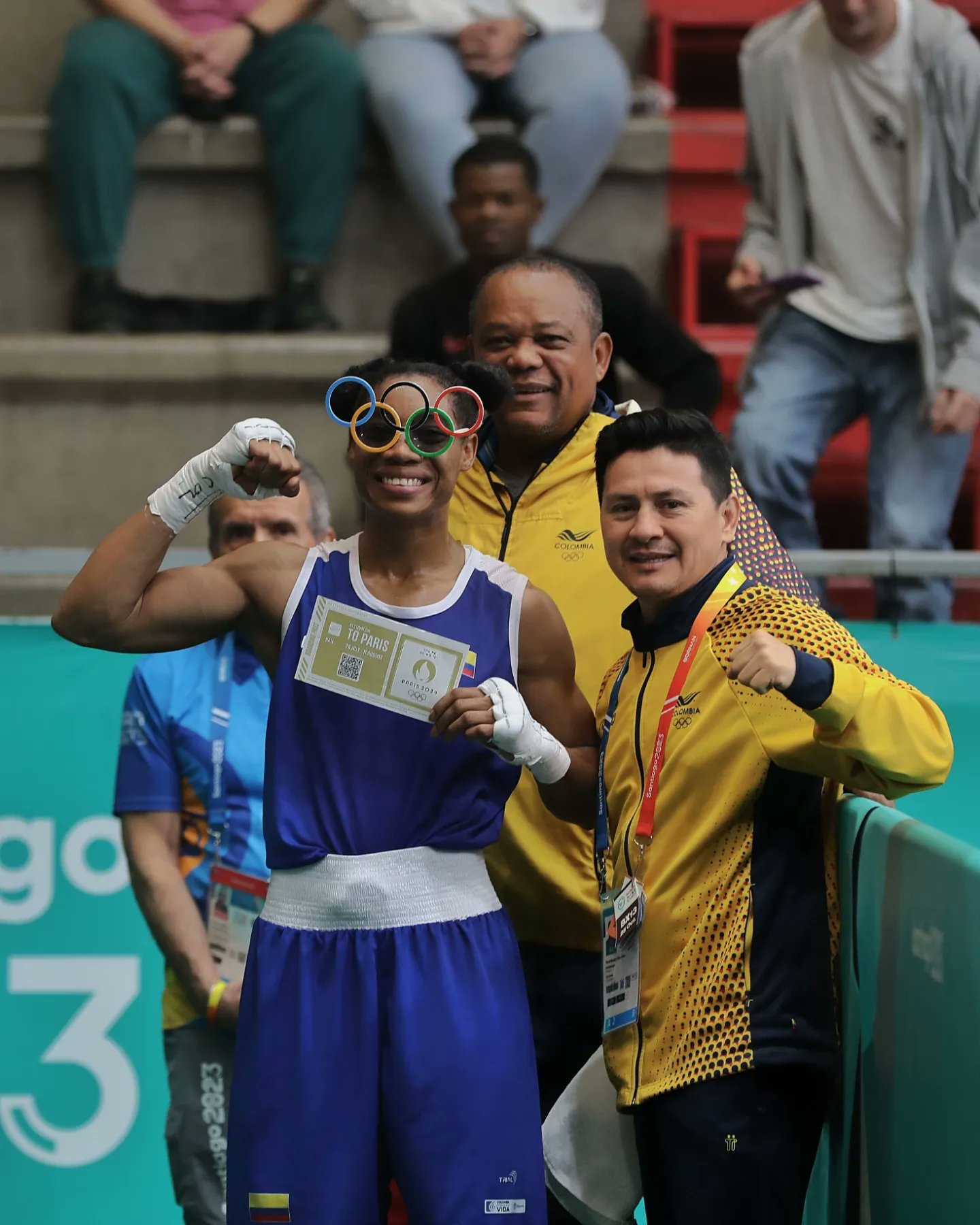 La boxeadora barranquillera Angie Paola Valdés Pana, a los Juegos Olímpicos en París