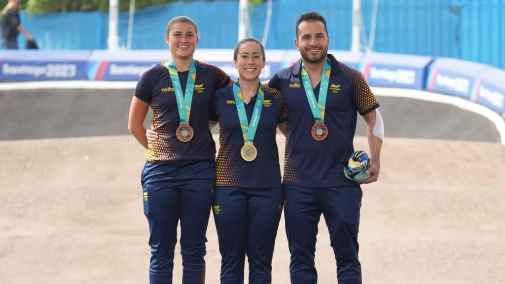 Colombia conquistó las primeras medallas de Oro en Santiago 2023