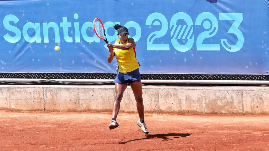 Tres victorias colombianas en la tercera jornada del tenis panamericano