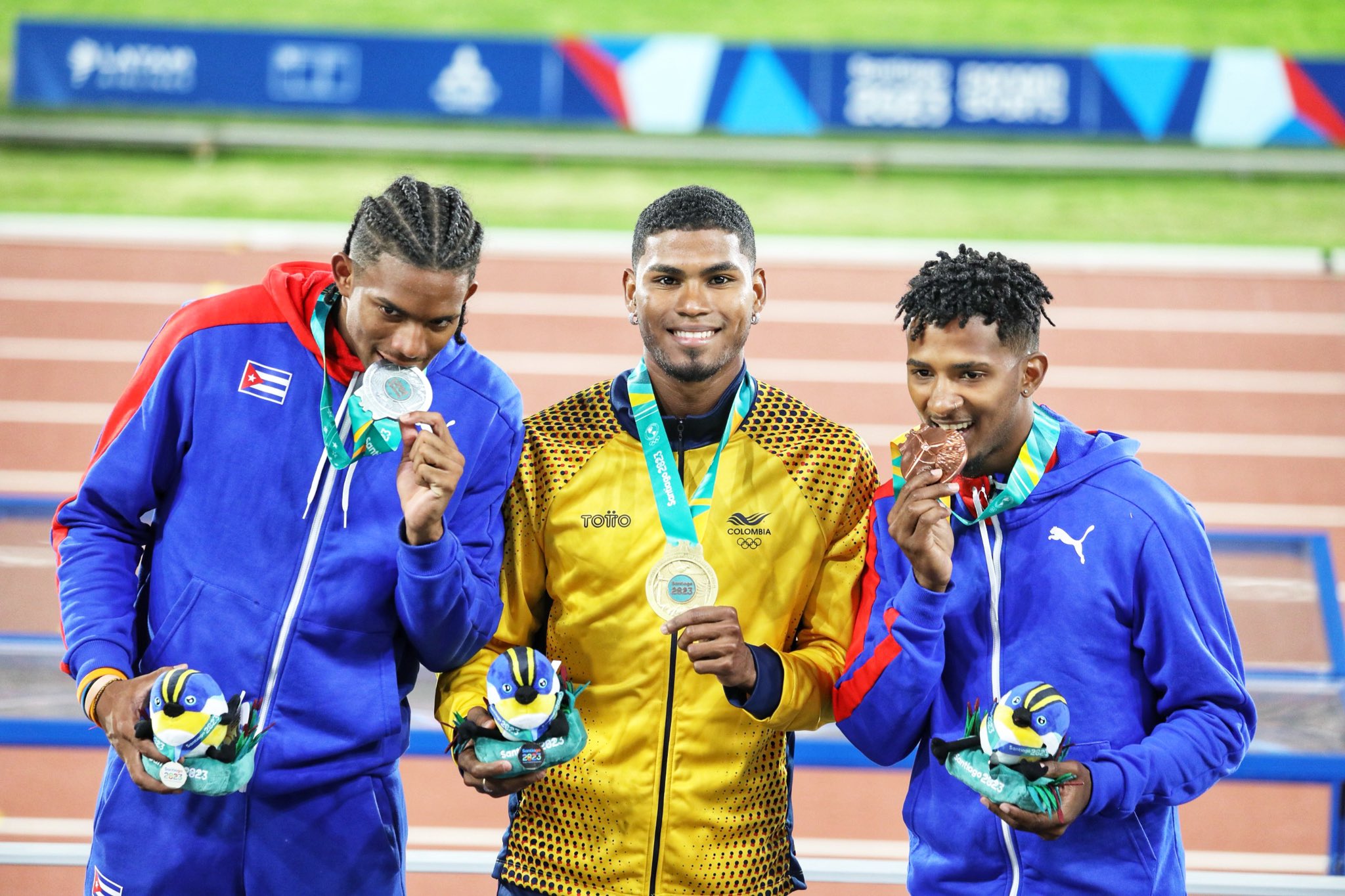 Colombia llegó a 50 medallas totales en Santiago 2023