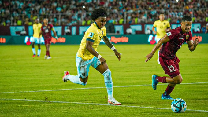 Venezuela y Ecuador empatan sin goles