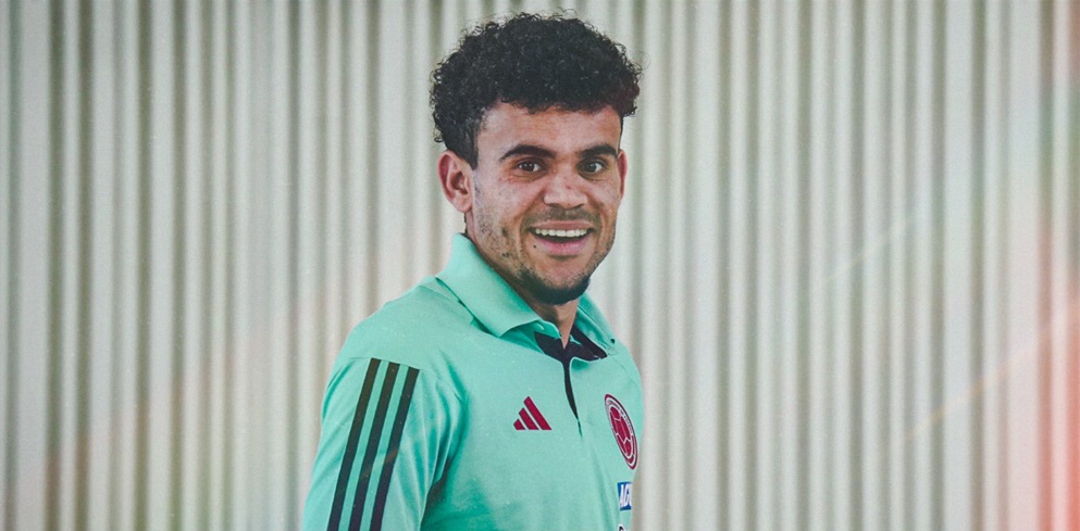 Grupo completo en la Selección Colombia