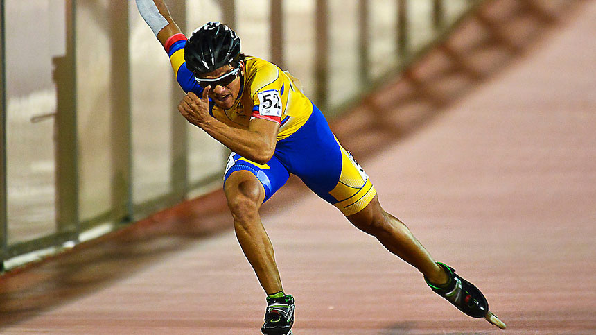 Los campeones mundiales de patinaje de velocidad se dan cita en Bogotá