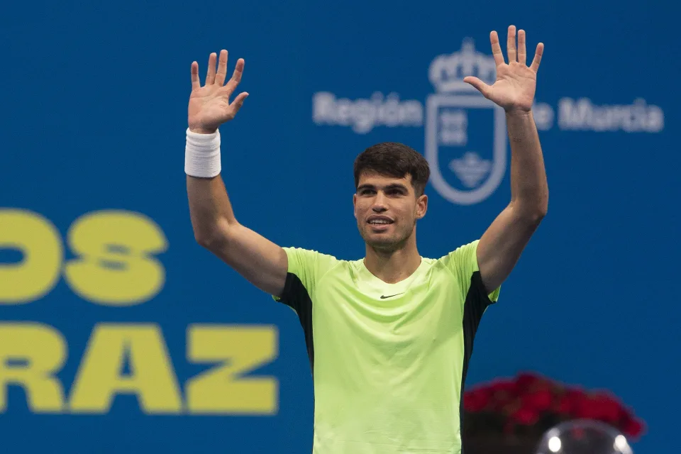 Alcaraz: «El oro en los Juegos de París es mi principal objetivo para 2024»