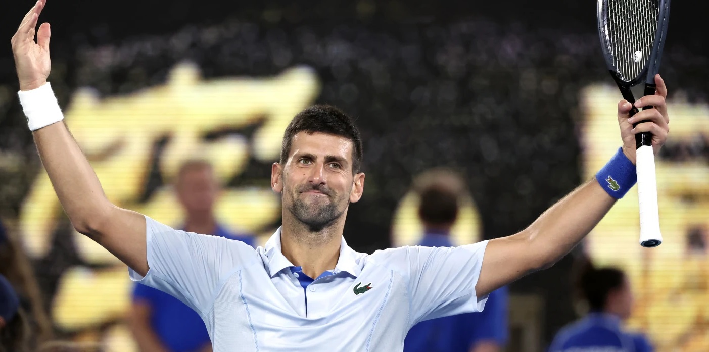 Djokovic se sitúa en cuartos en Australia e iguala récord de Federer