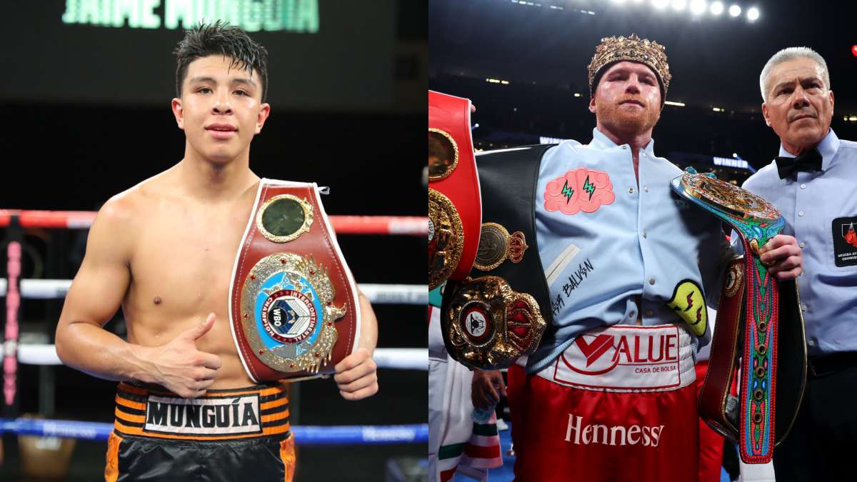 Canelo Álvarez y Jaime Munguía se enfrentarán en el mes de mayo