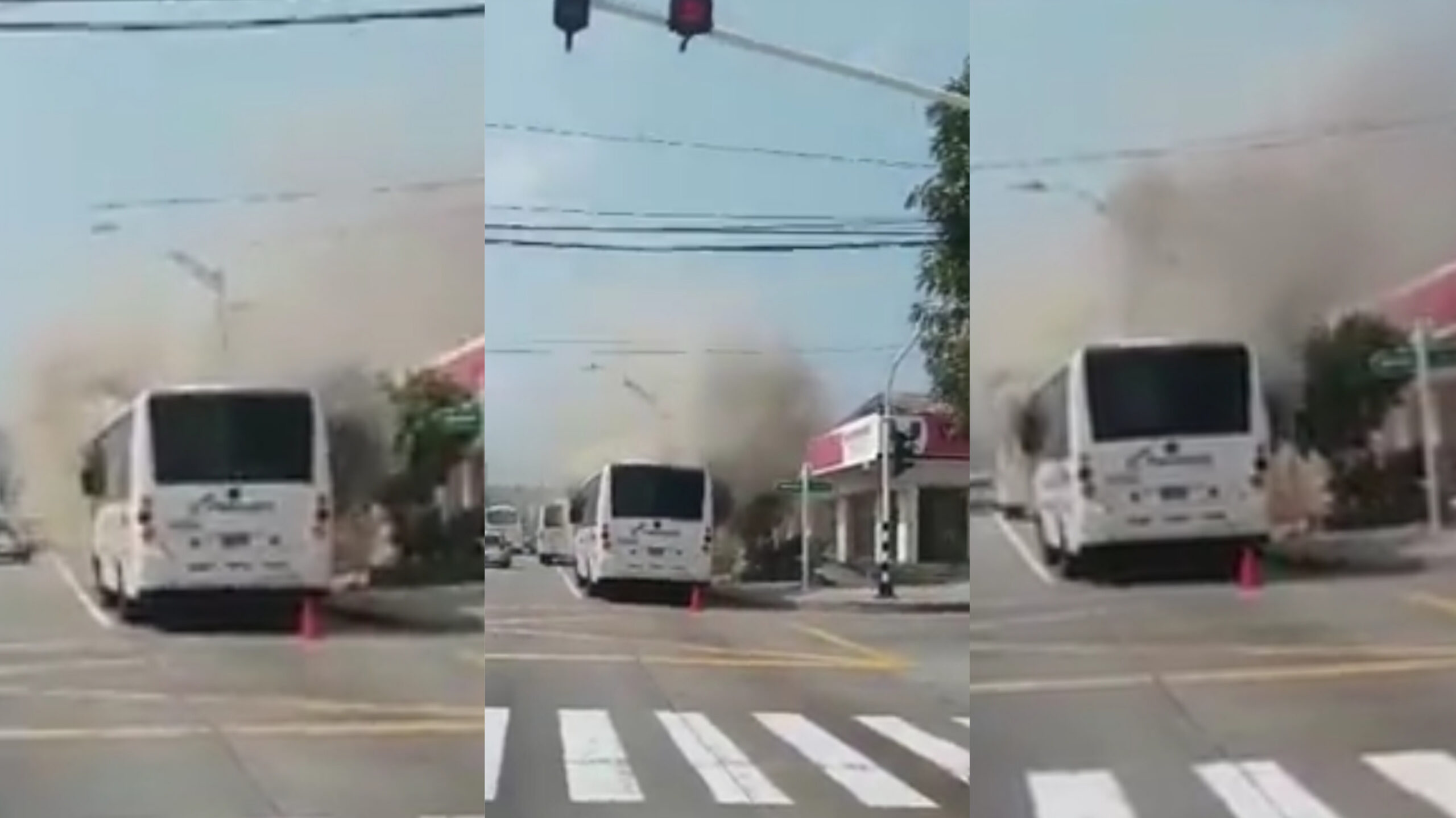 Piden investigar causas del incendio de un busetón de Transmetro ...