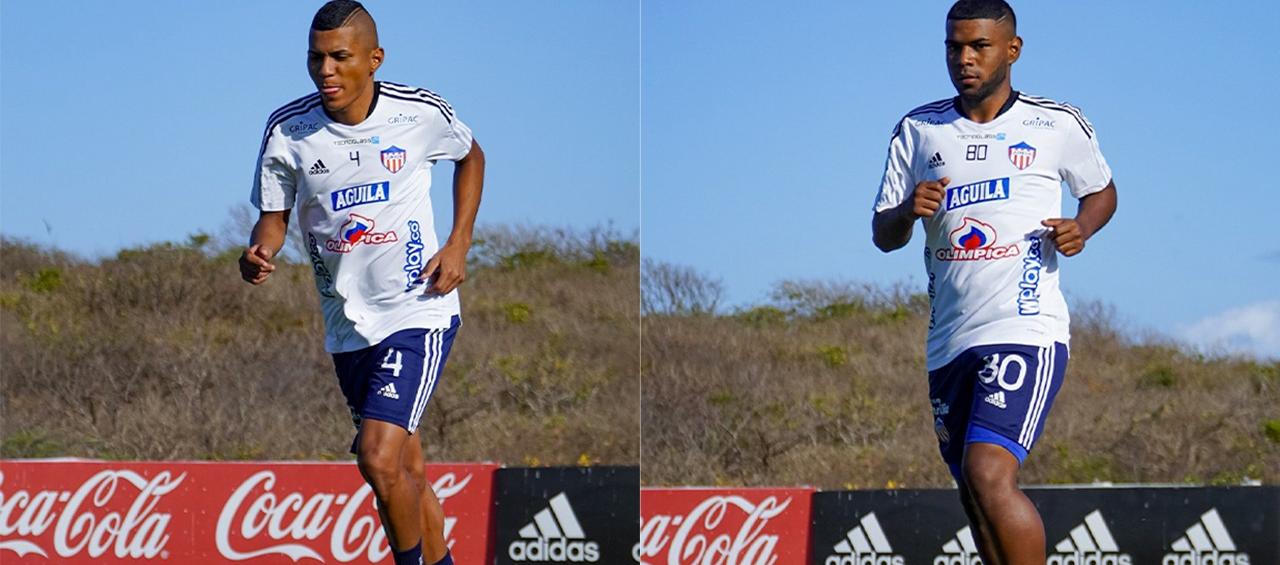 Fabián Cantillo y Roberto Hinojosa, bajas por lesión en el Junior