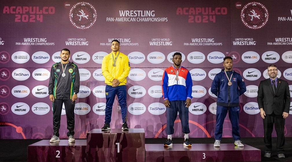 Triunfos colombianos en el Campeonato Panamericano de Lucha en México