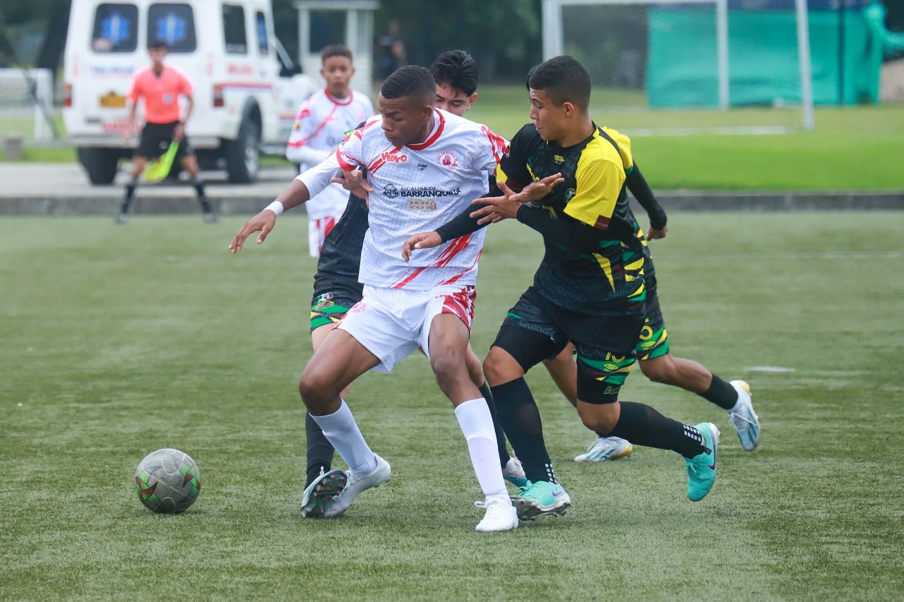La Selección Atlántico Sub-15 celebró su segunda victoria en Bogotá