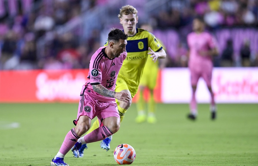 Messi sale lesionado en victoria de Inter Miami ante Nashville en Copa de Campeones CONCACAF