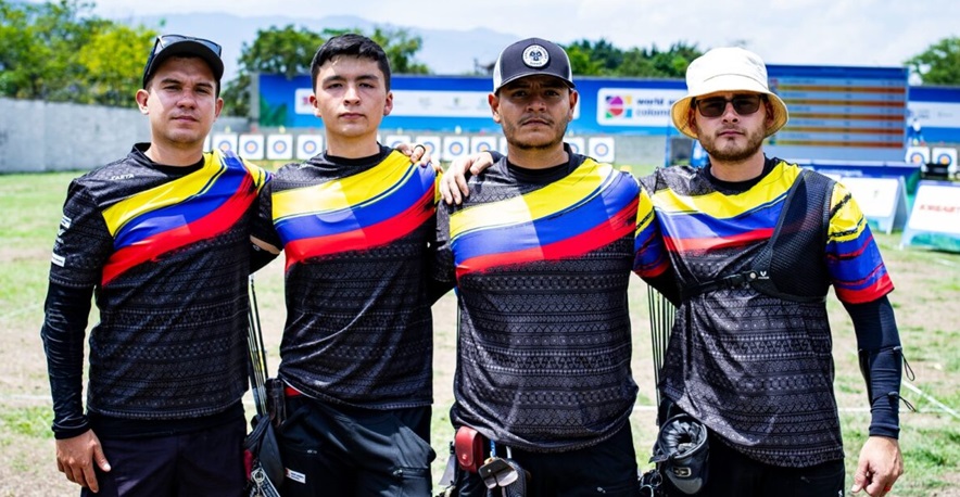 Por primera vez un equipo masculino de Colombia estará en la arquería de los Juegos Olímpicos