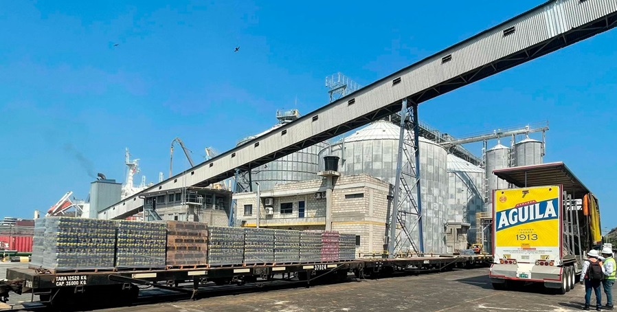 Bavaria transportará 10 mil toneladas de sus productos  por las vías férreas del país