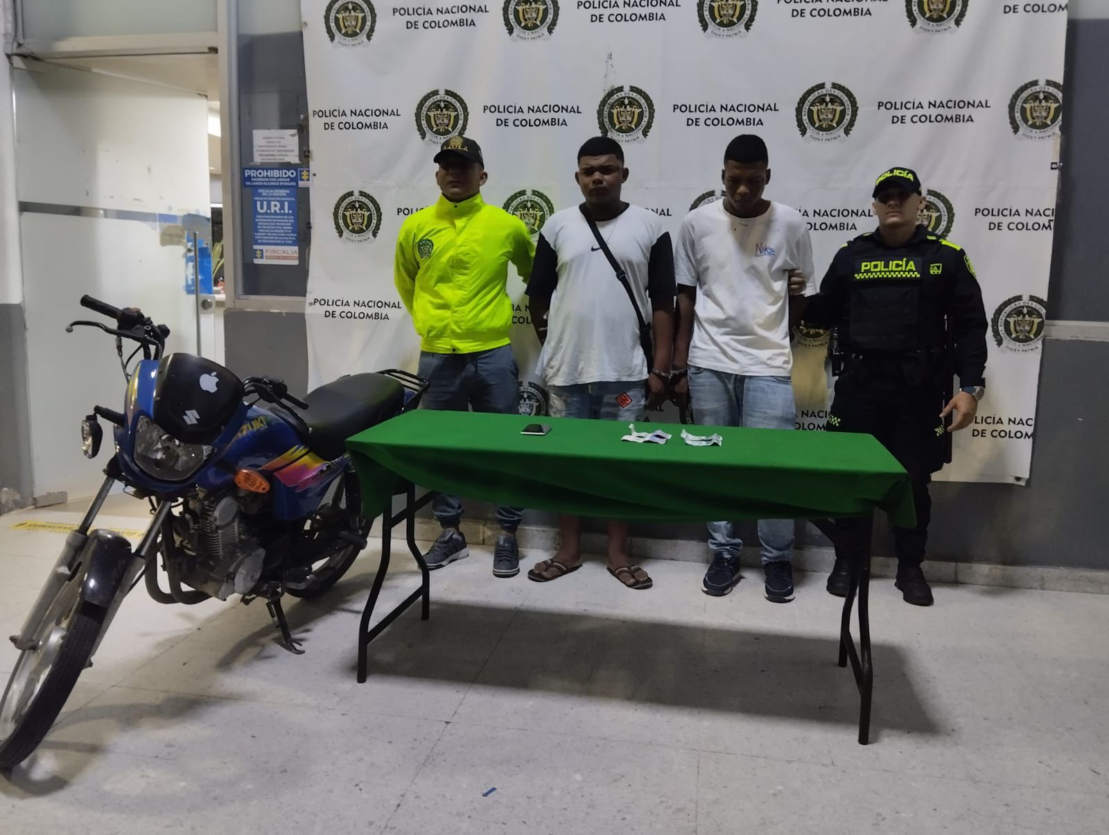 Capturan a 2 por extorsión en la Ciudadela 20 de Julio - Emisora Atlántico