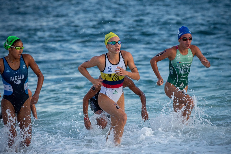 El triatlón colombiano cerca de París 2024