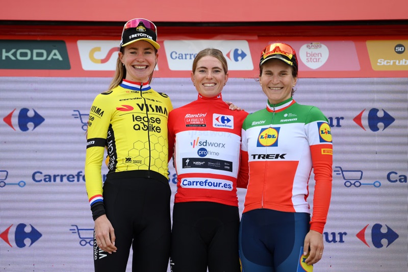 Demi Vollering gana la Vuelta a España femenina por primera vez