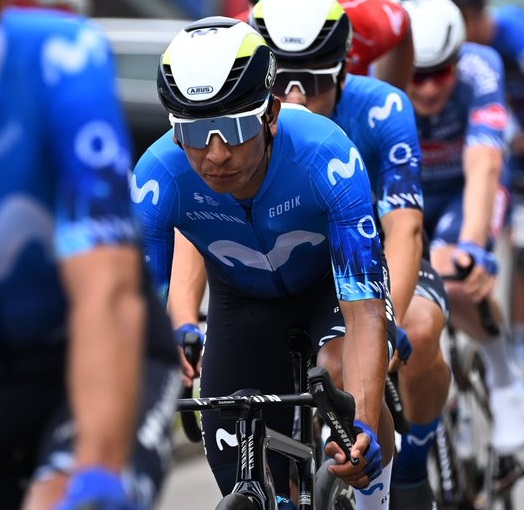 Nairo Quintana deja la Vuelta a Suiza por fractura en una mano
