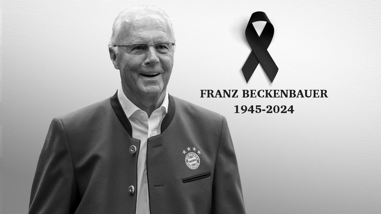 UEFA rendirá homenaje a Beckenbauer en la ceremonia inaugural de la Eurocopa 2024