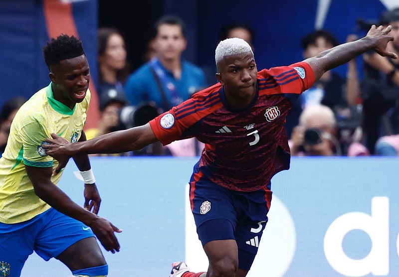 Brasil se atraganta con Costa Rica con un 0-0 en su presentación en la Copa América
