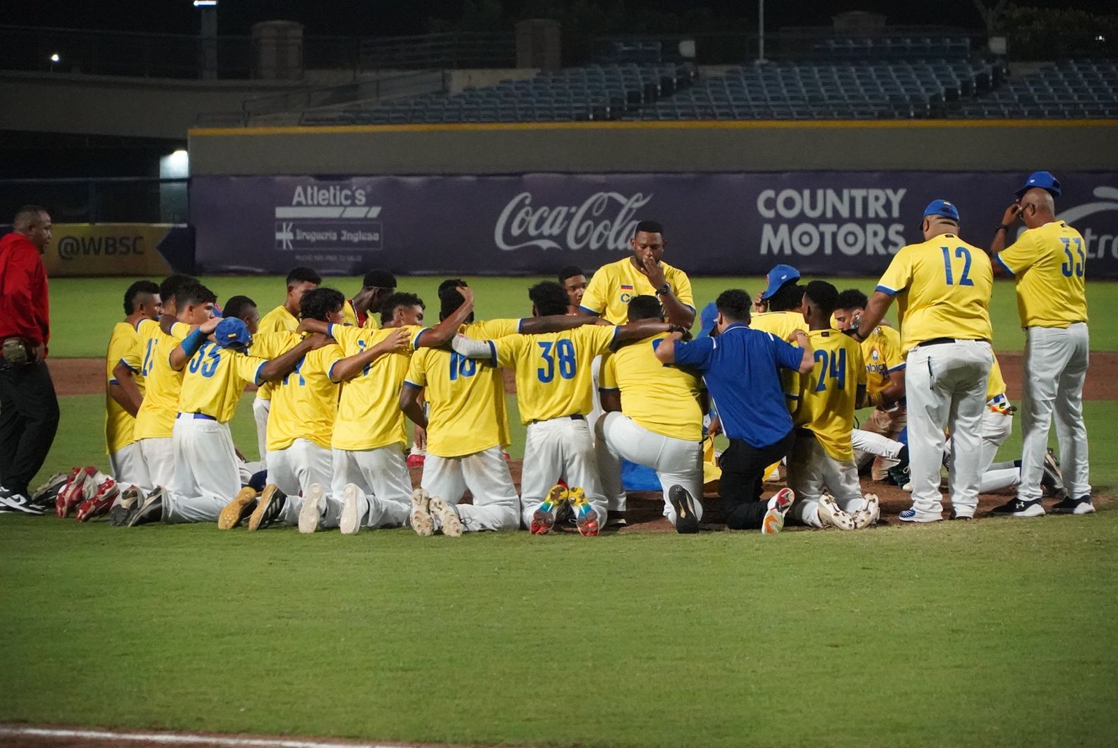 Colombia clasificó a la Súper ronda de la Copa Mundial de Béisbol Sub 15