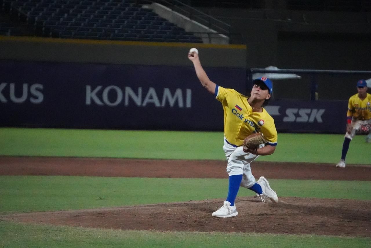 Selección Colombia arrancó con triunfo la Súper Ronda del Mundial Sub 15 de béisbol en Barranquilla