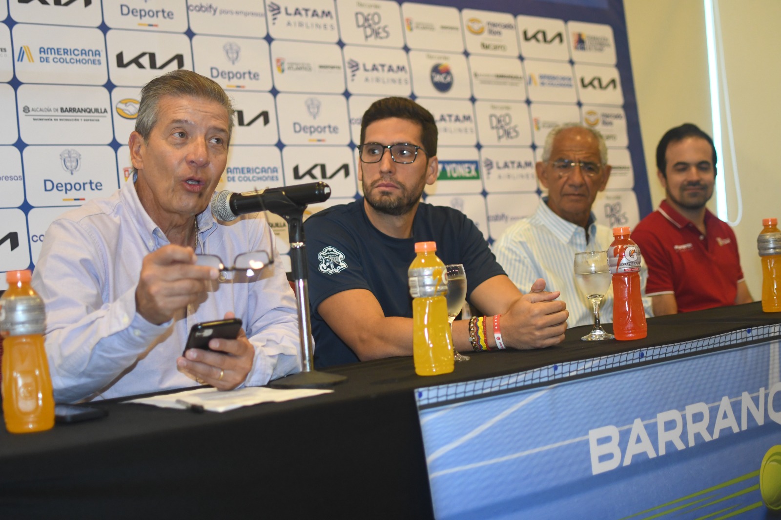 Se realizó la presentación del torneo W125 Barranquilla Open de tenis