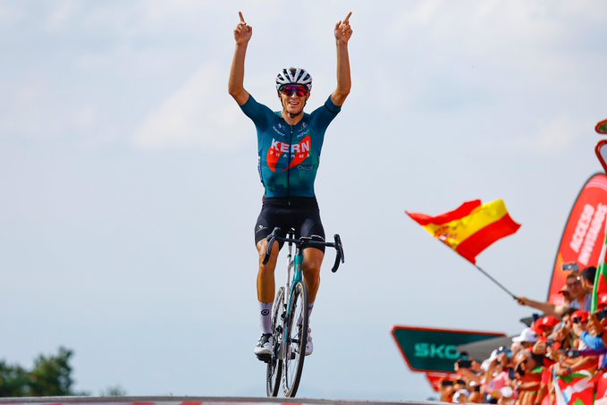Pablo Castrillo se adjudicó la primera victoria de un local en la Vuelta a España