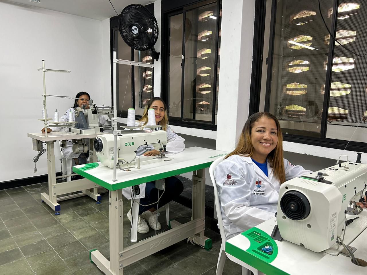 En Barranquilla se abre primera planta de confección operada por pospenadas del Centro de Rehabilitación El Buen Pastor