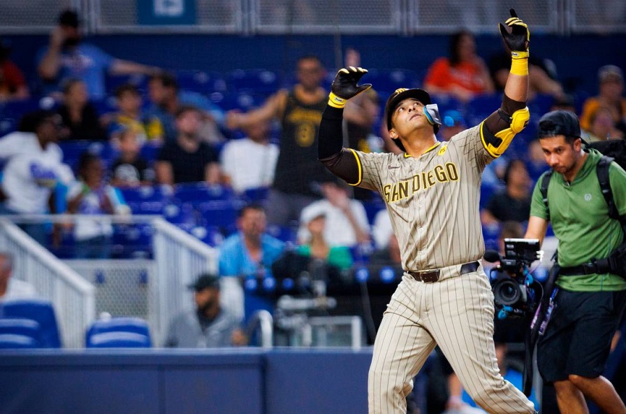 Jonrón de Donovan Solano no evitó la derrota de Padres de San Diego contra Marlins en Miami