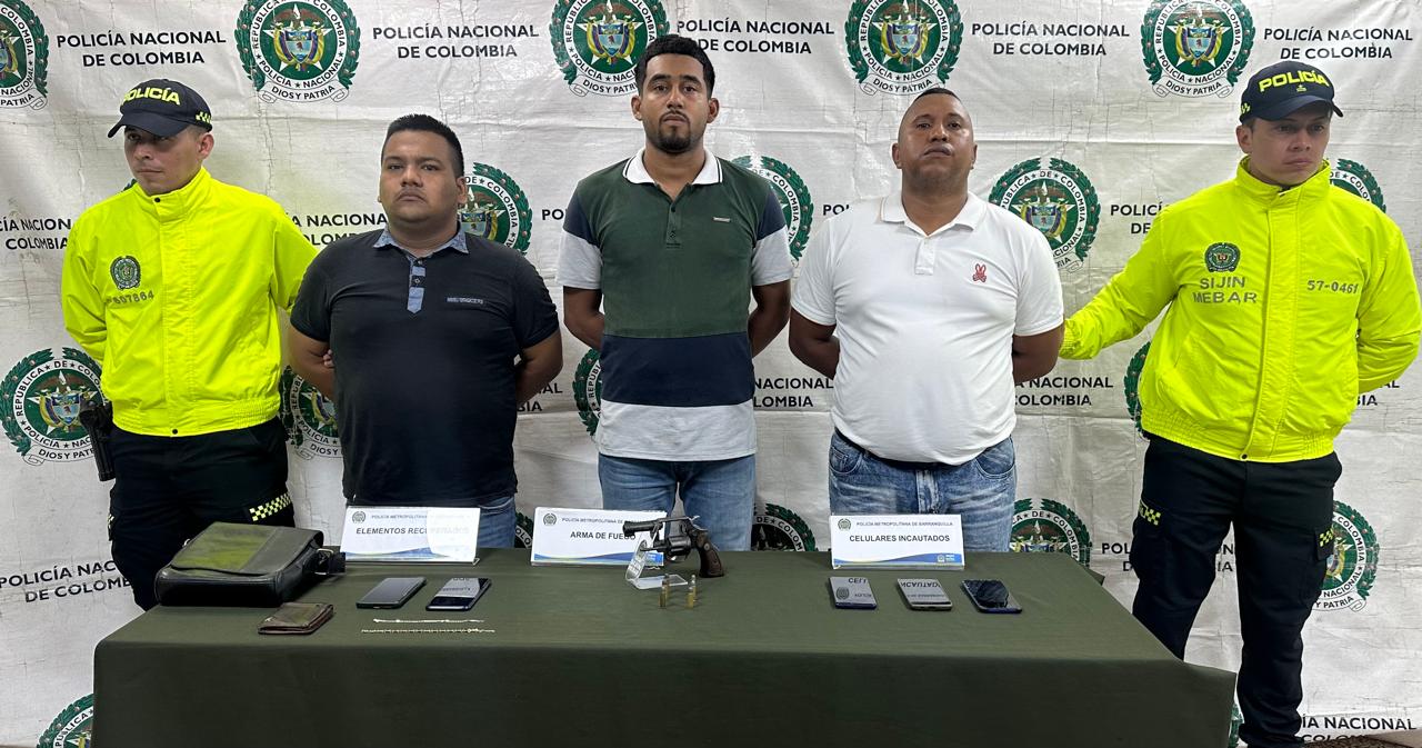 Capturados en Recreo tres presuntos atracadores - Emisora Atlántico