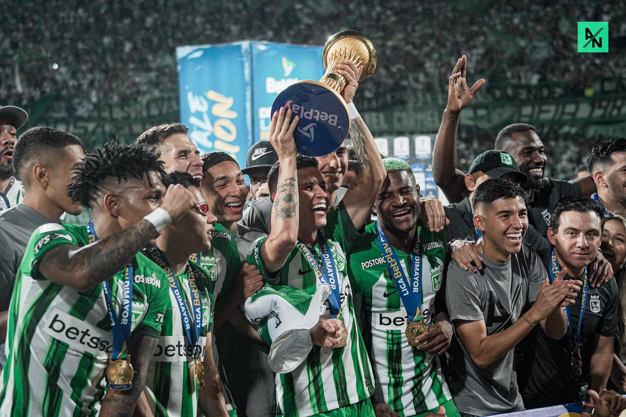 Nacional se coronó campeón también de la Liga