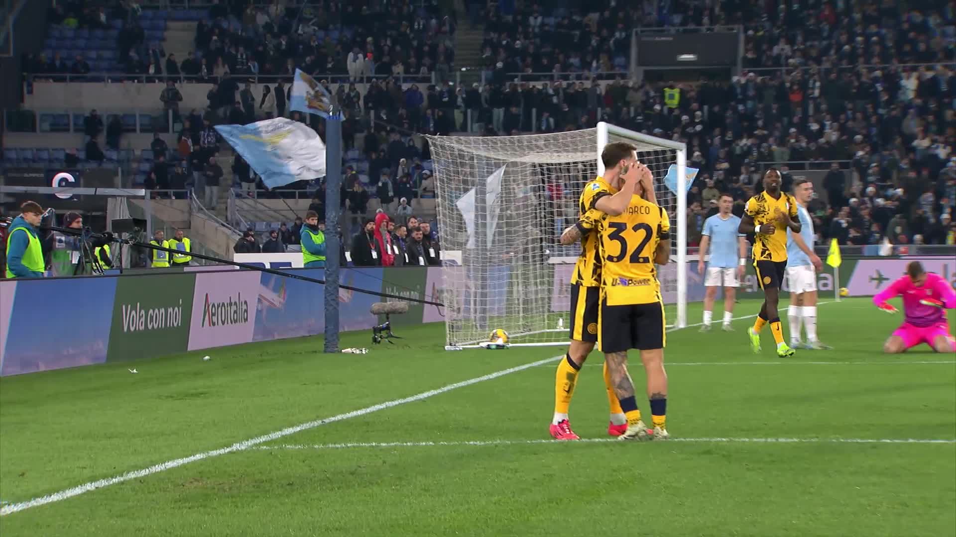 Inter sorprende a Lazio con un 6-0 y reafirma sus aspiraciones al título en la Serie A