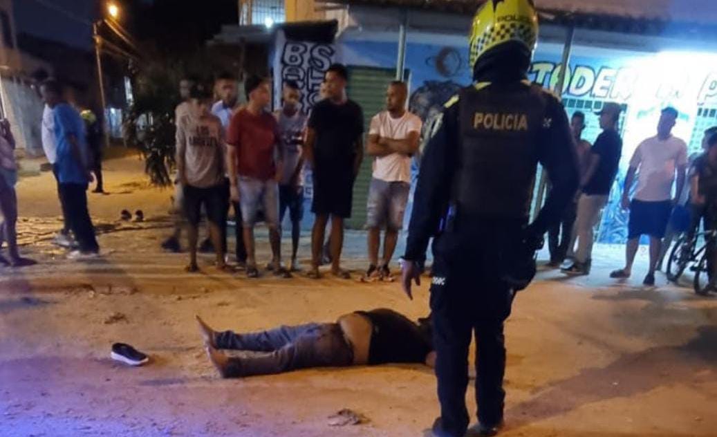 De varios tiros fue asesinado un hombre en el barrio Villa Estefany de Soledad