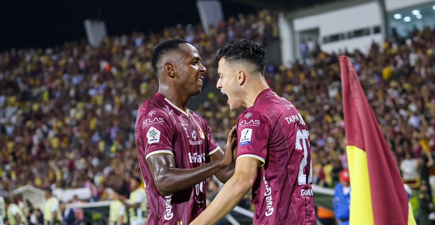Deportes Tolima rescata empate ante Atlético Nacional en el partido de ida de la final