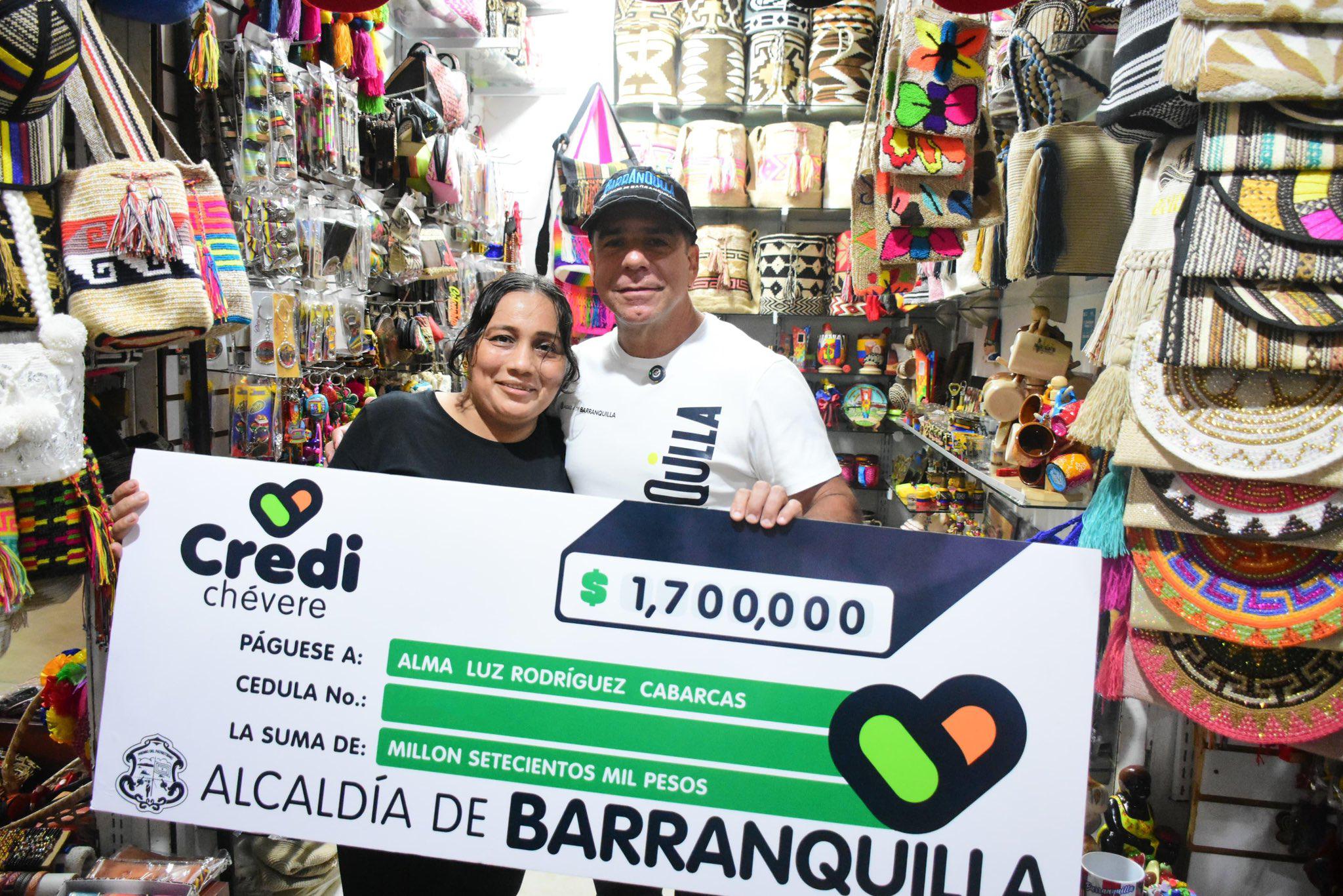 Más de 2.700 pequeños comerciantes en Barranquilla se beneficiaron con CrediChévere