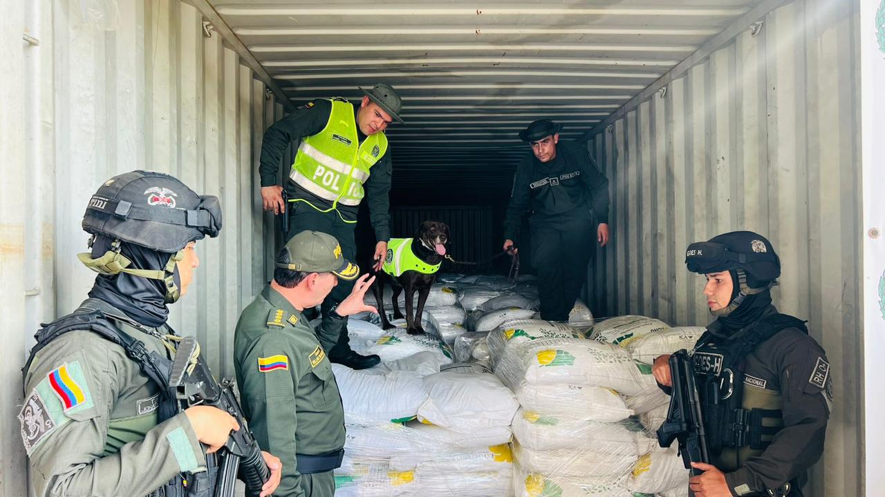 Incautadas más de 8 toneladas de Cocaína en el Puerto de Buenaventura