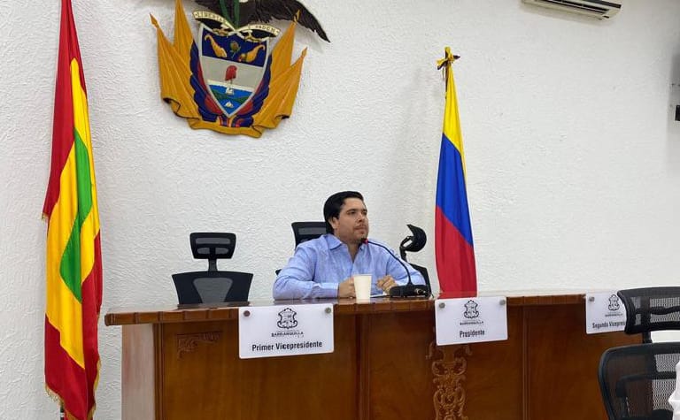 Problemática de seguridad será una de las prioridades del Concejo de Barranquilla, anuncia su Presidente Andrés Ortiz