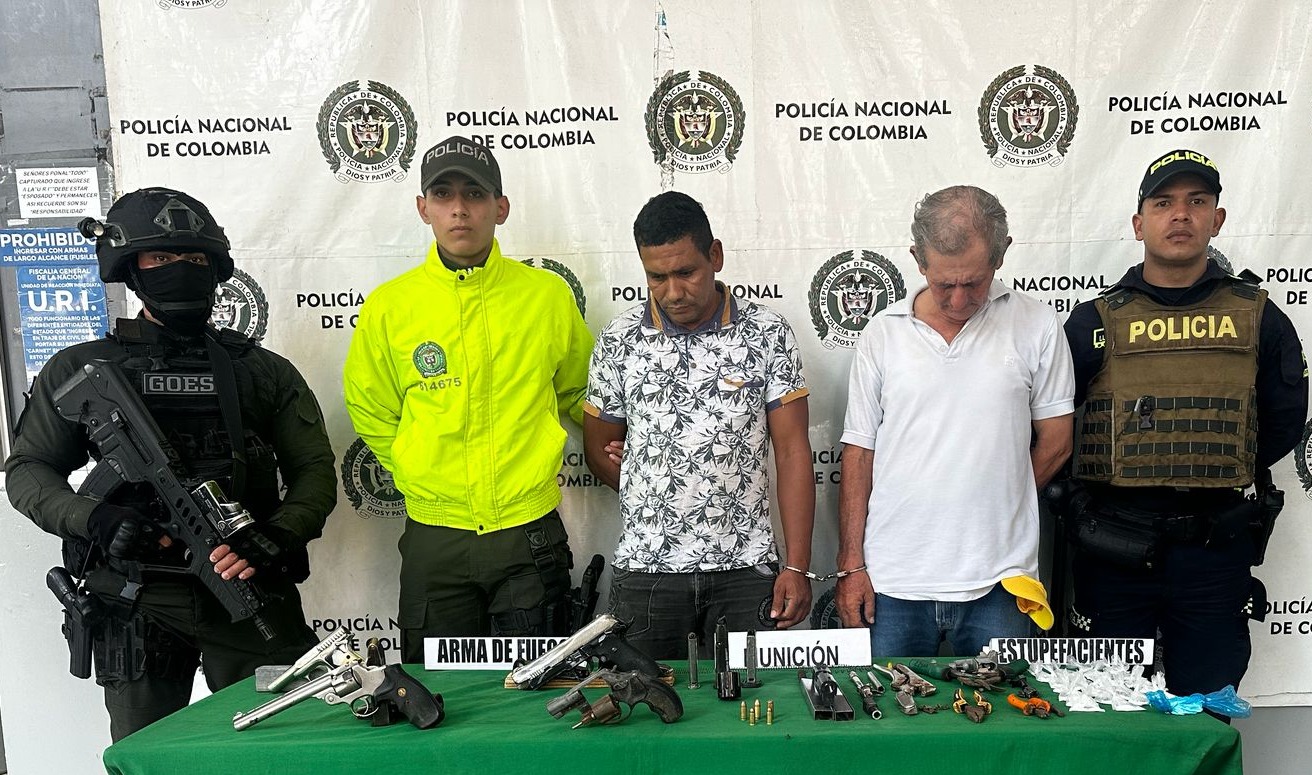 Capturados alias ‘Samir’ y ‘Cucho’, presuntos miembros de los ‘Los Costeños’ en Barranquilla