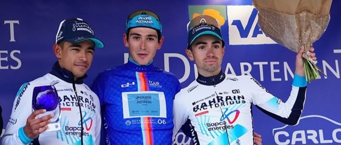 Santiago Buitrago, subcampeón del Tour de los Alpes Marítimos