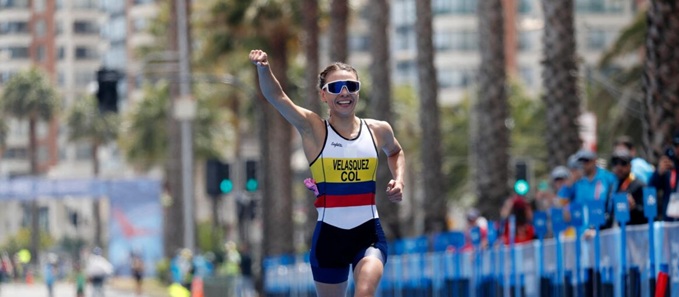 La colombiana Carolina Velásquez, subcampeona en la Copa América de Triatlón La Habana 2025