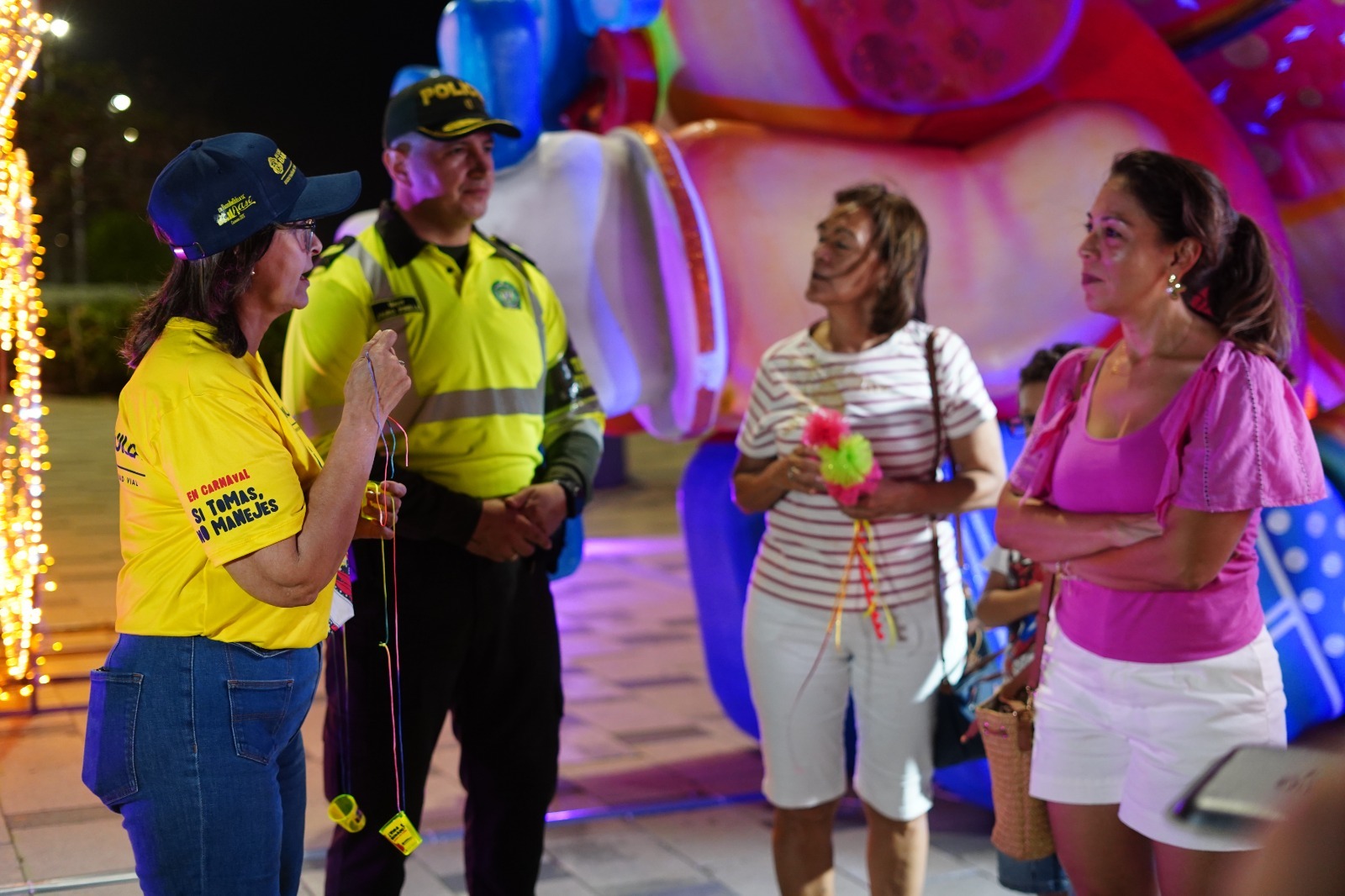 Tránsito Distrital intensificó acciones preventivas durante fin de semana de Guacherna y otros eventos masivos