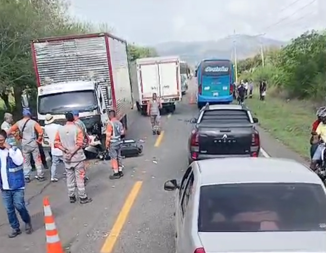 Muere motociclista al accidentarse en la Cordialidad a la altura de Arroyo de Piedra