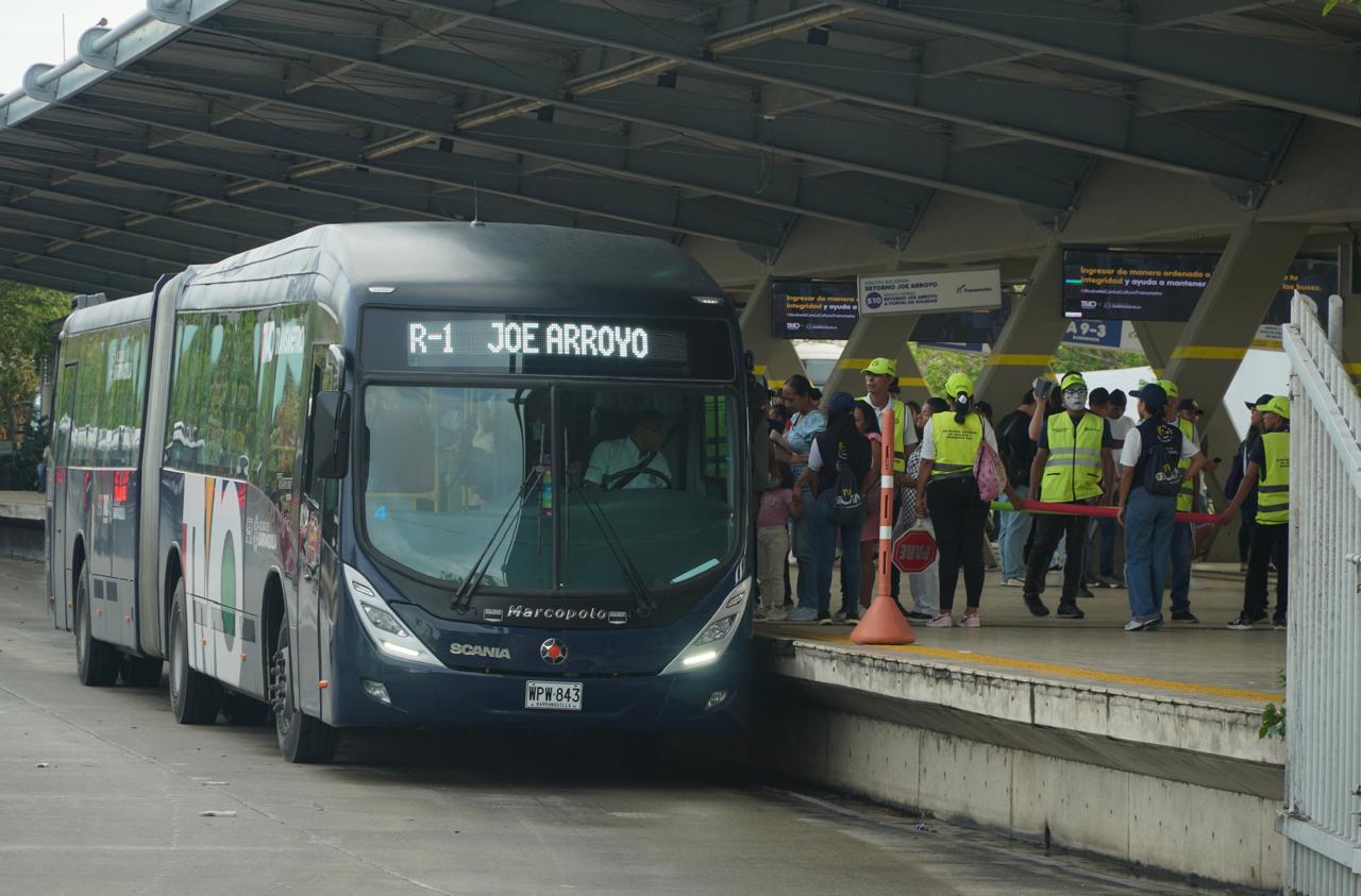 Transmetro presenta ajustes en su horario de operación