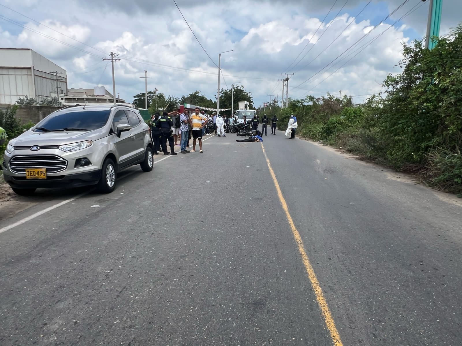 Muere técnico audiovisual al accidentarse en moto en la vía entre Caracolí y Malambo