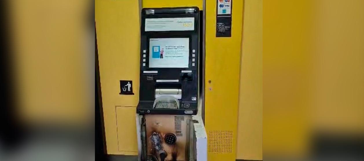 Con cilindro de acetileno, intentaron violentar cajero de Bancolombia en Juan de Acosta