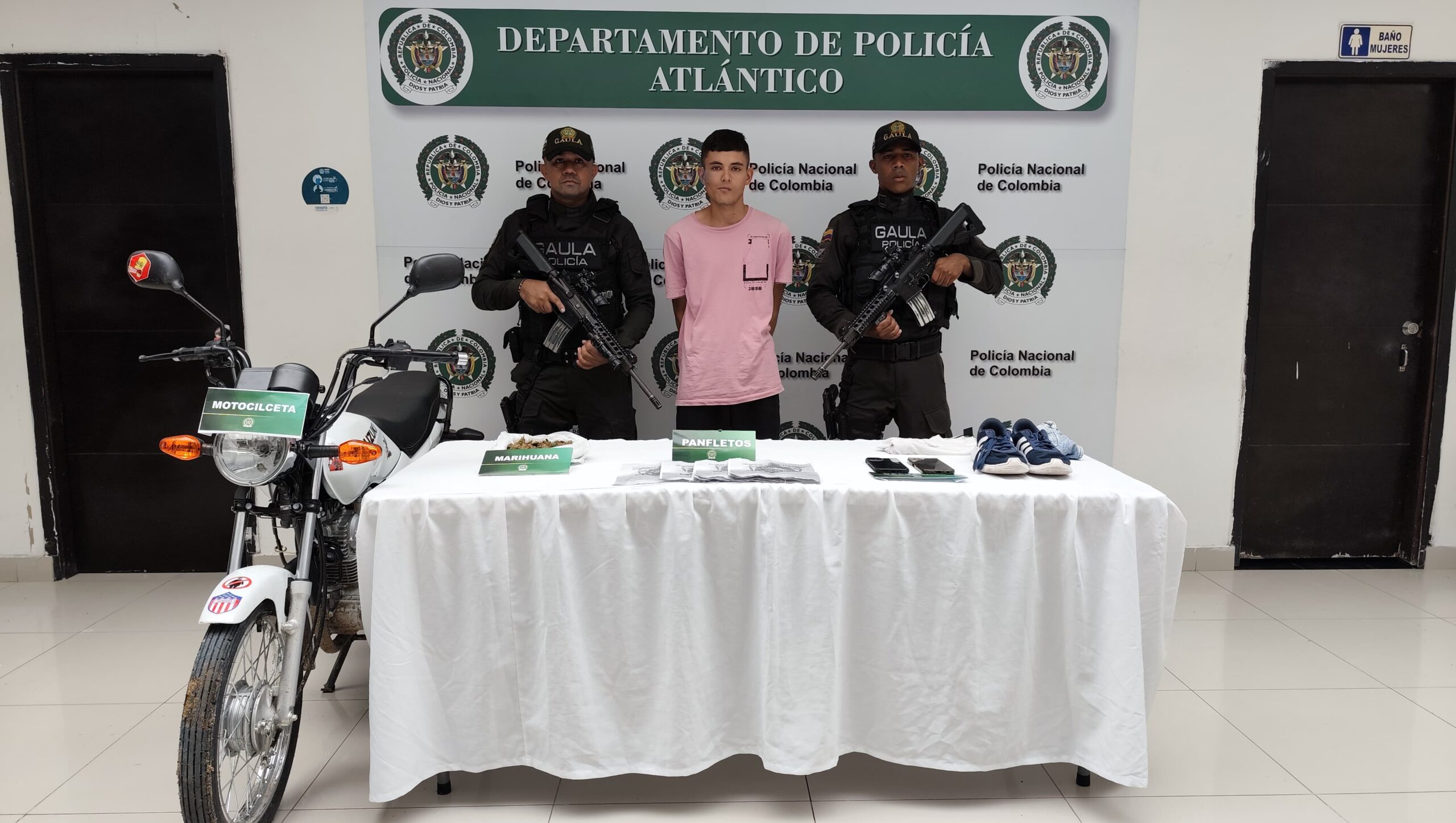 Capturan en Baranoa a alias ‘El Flaco’, presunto extorsionista de la banda ‘Los Pepes’