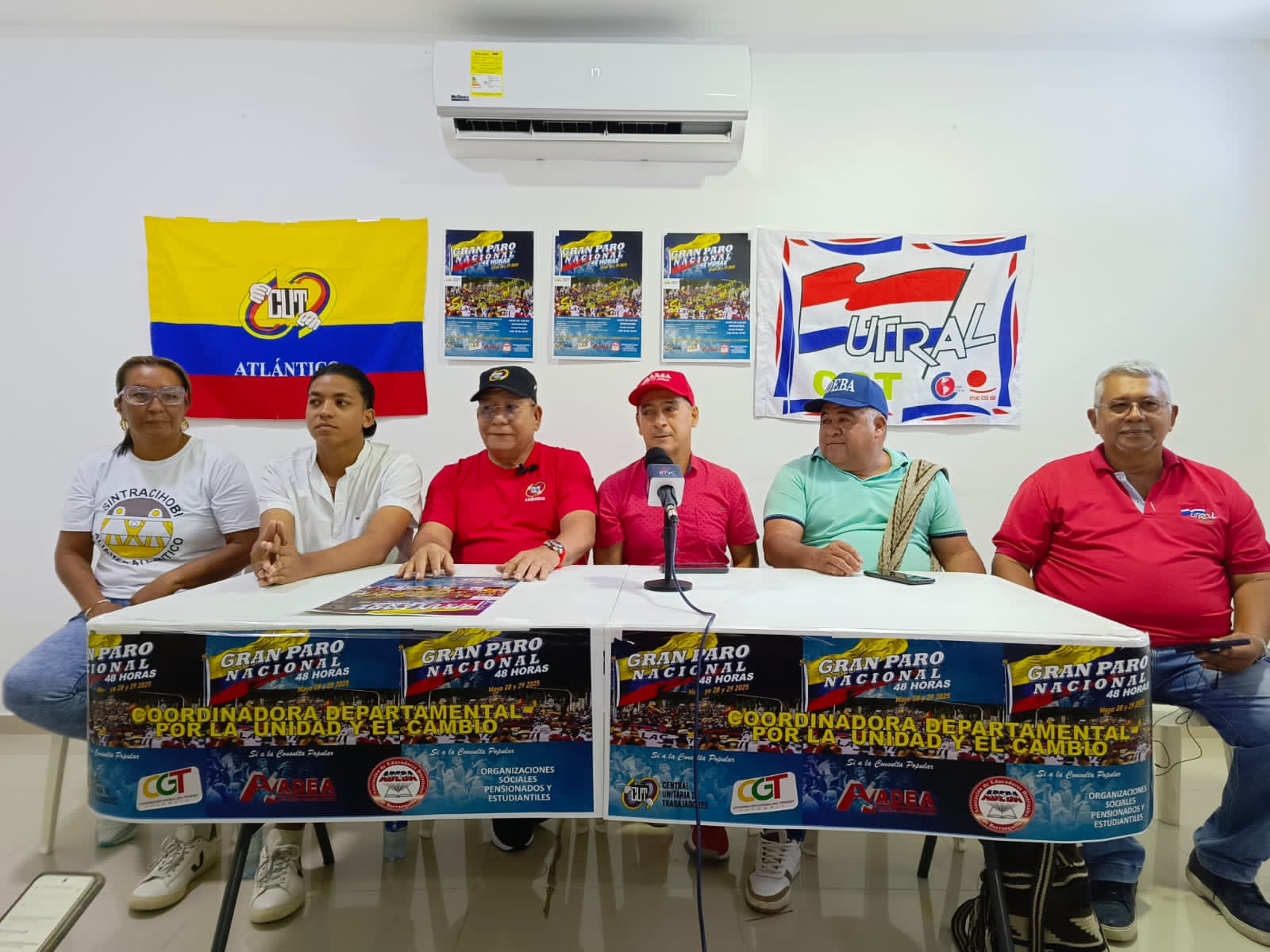 Así serán las 2 jornadas de paro nacional en Barranquilla