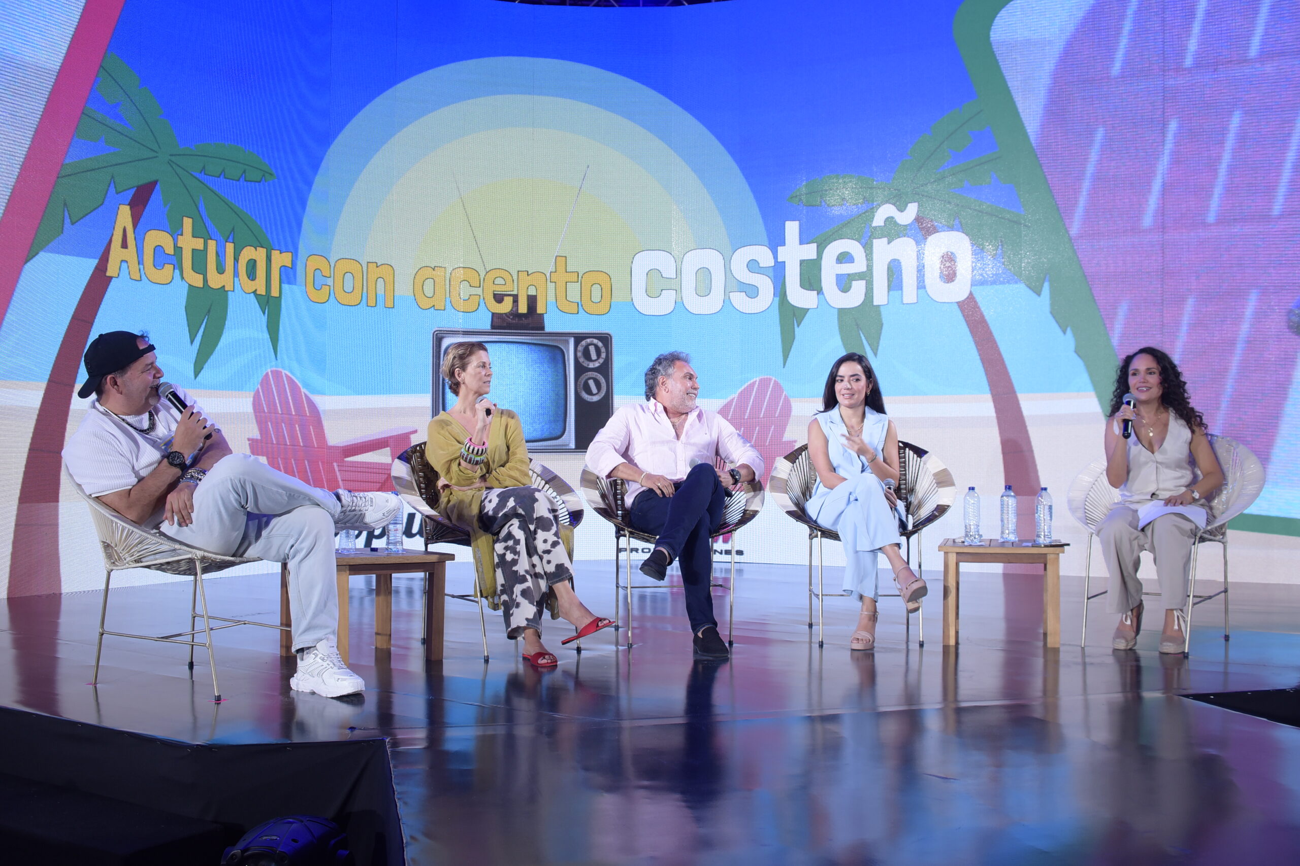 El Caribe y su esplendor marcó la agenda en   el primer día de Perrenque Creativo